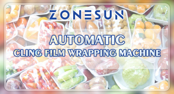 ZONESUN Automatic Plastic Film Wrapping Machine ZS-CW25