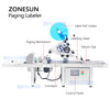 ZONESUN Automatic Card Leaflet Paging Flat Surface Labeling Machine ZS-TB502P