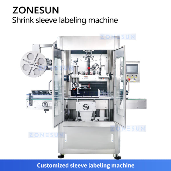 ZONESUN Fully Automatic Shrink Sleeve Labeling System ZS-STB150L