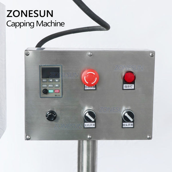 ZONESUN ZS-XG440C Automatic Ropp Aluminum Cap Crimping Capping Machine