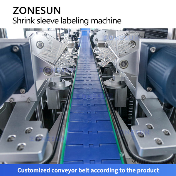 ZONESUN Fully Automatic Shrink Sleeve Labeling System ZS-STB150L