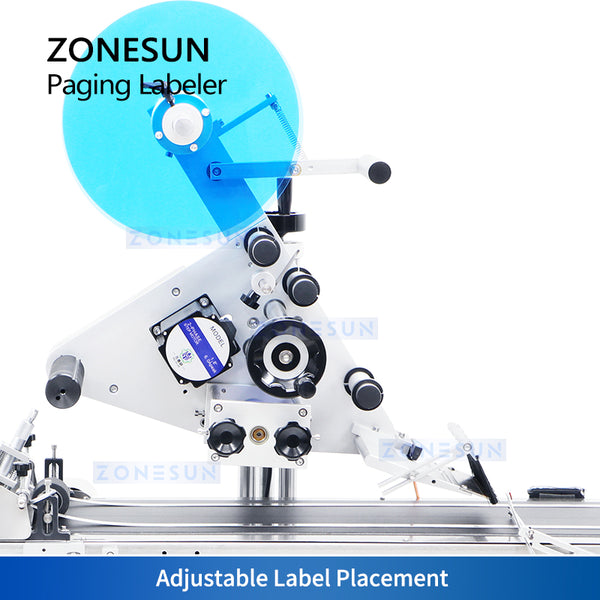 ZONESUN Automatic Card Leaflet Paging Flat Surface Labeling Machine ZS-TB502P