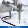 ZONESUN ZS-XBFC20 Automatic Ceramic Pump Liquid Penicillin Filling Capping Machine with Bottle Unscramber