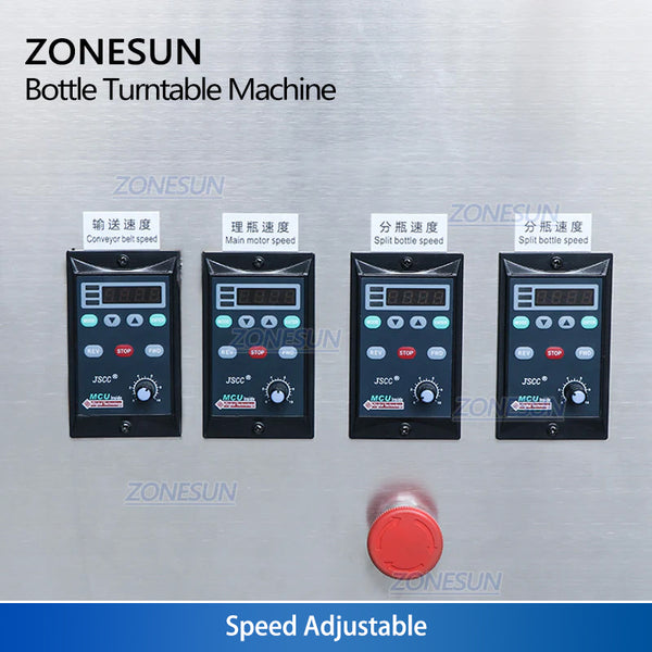 ZONESUN ZS-LP150 Fully Automatic Plastic Small Bottle Arranging Unscrambler Machine For Filling Machine Production Line