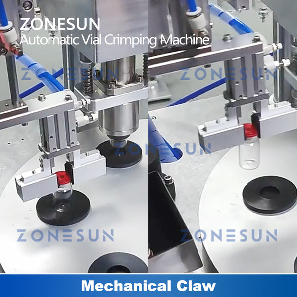 ZONESUN Automatic Vial Penicillin Bottle Filling and Capping Machine ZS-YG200