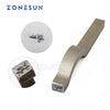 ZONESUN Custom Steel Stamp Mold Embossing Metal Jewelry Stamp