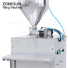 ZONESUN Semi Automatic Piston Pump Nail Polish Paste Filling Machine ZS-GTPP1