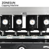 ZONESUN ZS-XG440B Full Automatic High Speed Round Plastic Bottle Capping Machine