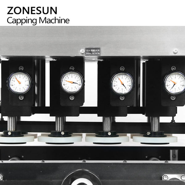 ZONESUN ZS-XG440B Full Automatic High Speed Round Plastic Bottle Capping Machine