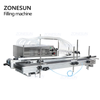 ZONESUN ZS-DTPP10B 10 Head Vaccine Ampoule Pharma Vial Bottle Peristaltic Pump Filling Machine