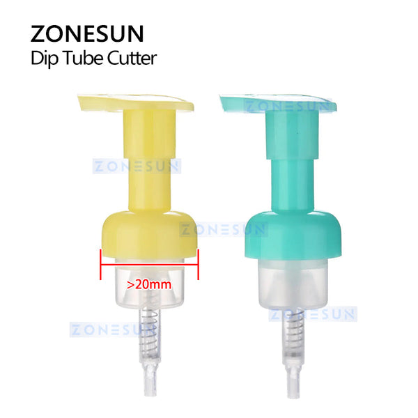 ZONESUN ZS-JG300 Pneumatic Tube Cutter Spray Perfume Pump Tube Cutting Machine