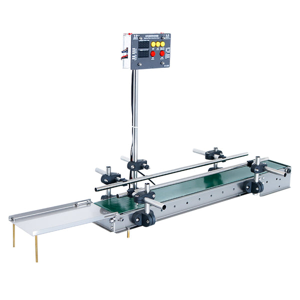 ZONESUN ZS-CBG600 Automatic Small Digital Control Waterproof Conveyor Belt - Length 600mm / 110v - Length 600mm / 220v