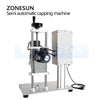 ZONESUN 10-50mm Desktop Electric Bottle Capping Machine With Security Ring Pressing Machine ZS-XG450