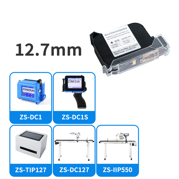 ZONESUN ZS-IC1 Ink Box For Handheld Intelligent USB QR Code Inkjet Printer Coding Machine