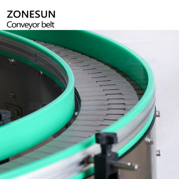 ZONESUN ZS-CBU150 Custom U Shape Chain Conveyor Belt For Production Line