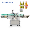 ZONESUN ZS-TB822 Autoamtic Round Bottle Labeling Machine With Date Coder