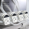 ZONESUN ZS-DTPP4F Desktop 4 Nozzles Automatic Liquid Filling Machine Peristaltic Pump