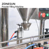 ZONESUN ZS-FM2A Automatic Powder Filling Machine With Feeder