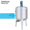 ZONESUN ZS-MB1000L Stainless Steel Paste Mixing Tank