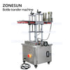 ZONESUN ZS-JP1 Automatic Round Bottle Clamping Transfer Conveyor Work with Printer