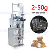 ZONESUN Grain Powder Automatic Filling and Sealing Machine Back Side Seal With Date Printer ZS-GZ5200 - With date coder / 2-50g / 110v - With date coder / 2-50g / 220v