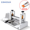 ZONESUN Manual Leather Belt Rolling Machine Shoulder Strap Leather Laminating Folding Machine ZS-LSF1 - 10 mm / Only 220V