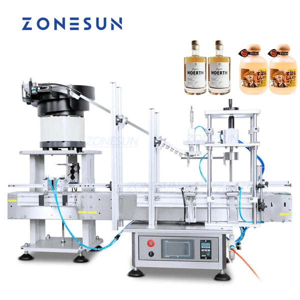 ZONESUN ZS-XG1870D2 Automatic Desktop T-cork Stopper Wine Corker Pressing MachineMachine