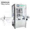 ZONESUN  6 Heads Magnetic Pump Liquid Filling Machine With Dust Cover ZS-VTMP80D