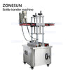 ZONESUN ZS-JP1 Automatic Round Bottle Clamping Transfer Conveyor Work with Printer