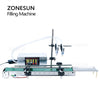 ZONESUN ZS-DPYT200 5-500ml Automatic 2 Nozzles Diaphragm Pump Liquid Filling Machine