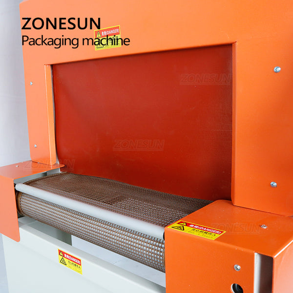 ZONESUN ZS-BSP4525 Automatic Shrink Film Wrapping Machine PVC Film Shrinking Packing Machine