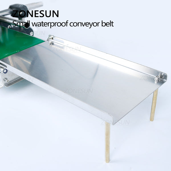 ZONESUN ZS-CBG600 Automatic Small Digital Control Waterproof Conveyor Belt