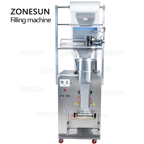 ZONESUN ZS-F999 10-999g Automatic Grain Powder Filling Back Sealing Machine