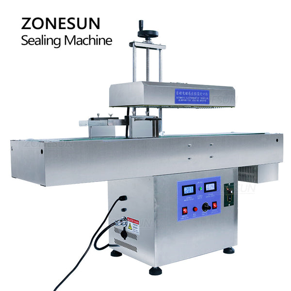 ZONESUN Electromagnetic Induction Aluminium Foil Sealing Machine 22-180mm ZS-FK1800