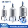 ZONESUN 1000L Electric Heating Mixer  With Agitator Stirring Blending Mixing Tank ZS-MB100L