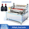 ZONESUN ZS-WS6 Semi Automatical Wine Bottle Dipping Wax Sealing Machine