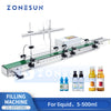 ZONESUN ZS-DPYT200L  Automatic Liquid Filling Machine with 1.2m Conveyor