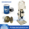 ZONESUN ZS-CS1 Large-sized Cylindrical Cans Can Seamer Machine