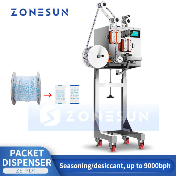 ZONESUN ZS-PD1 Automatic Deoxidizier Pouch Sachet Dispense