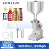 ZONESUN ZS-A03S Manual Paste Lip Gloss Honey Filling Machine