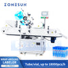 ZS-TB823 Automatic Horizontal Wrap Around Labeler Tube Bottle Labeling Machine