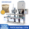 ZONESUN ZS-NH100A Pellet Particle 10-25kg Filling and Bag Stitching Machine