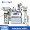 ZONESUN ZS-AFCL4 Monoblock Filling Capping Labeling Packaging Machine