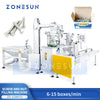 ZONESUN ZS-LSM15 Nut and Bolt Fasteners Hardware Packing Machine Granule Dispenser Packer