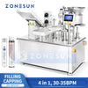 ZONESUN ZS-AFC37 Rotary High Speed Monoblock Filling and Capping Machine