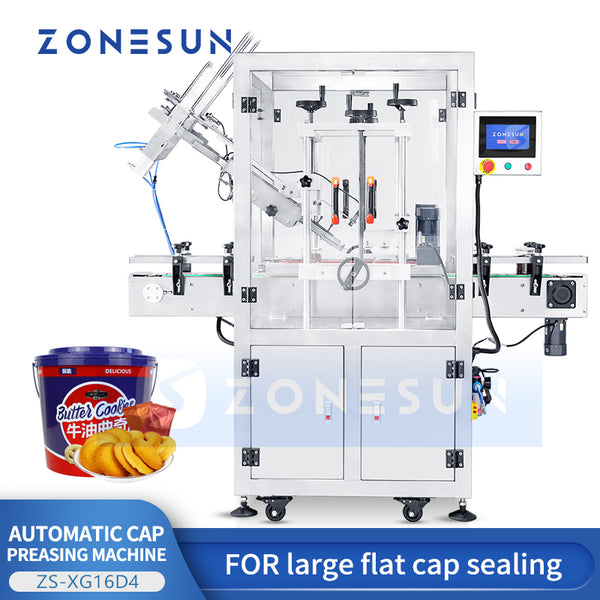 ZONESUN Automatic Cap Pressing Machine  ZS-XG16D4