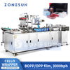 ZONESUN Automatic Cellophane Packaging Machine  ZS-MSFM750A