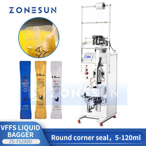 Zonesun ZS-FS200D Vertical Form Fill Seal VFFS Machines for Liquids