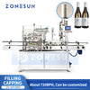 ZONESUN ZS-AFC880 Automatic Bottle Filling and Capping Machine