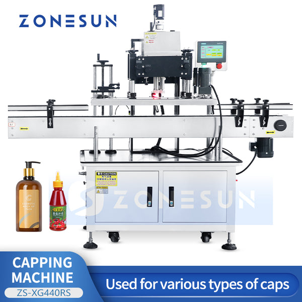 ZONESUN ZS-XG440RS Automatic Servo Capping Machine